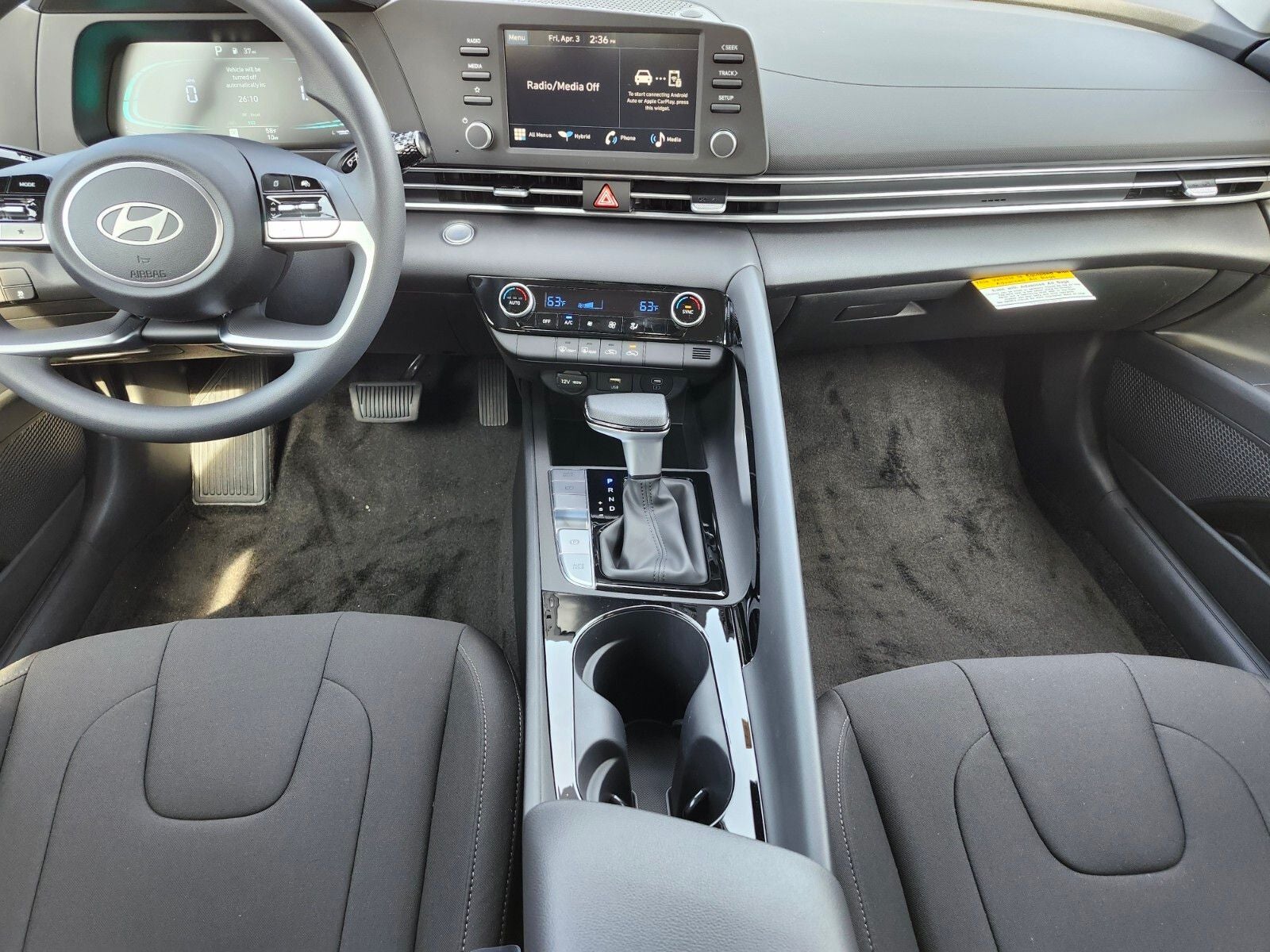 2026 Hyundai Elantra Hybrid Blue