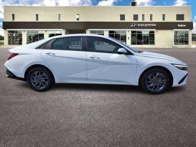 2026 Hyundai Elantra Hybrid Blue