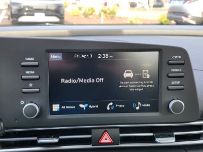 2026 Hyundai Elantra Hybrid Blue