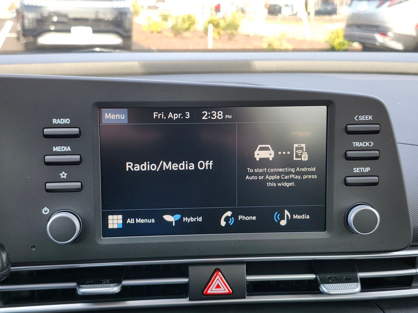 2026 Hyundai Elantra Hybrid Blue