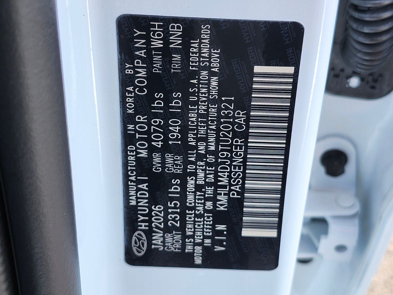 2026 Hyundai Elantra Hybrid Blue