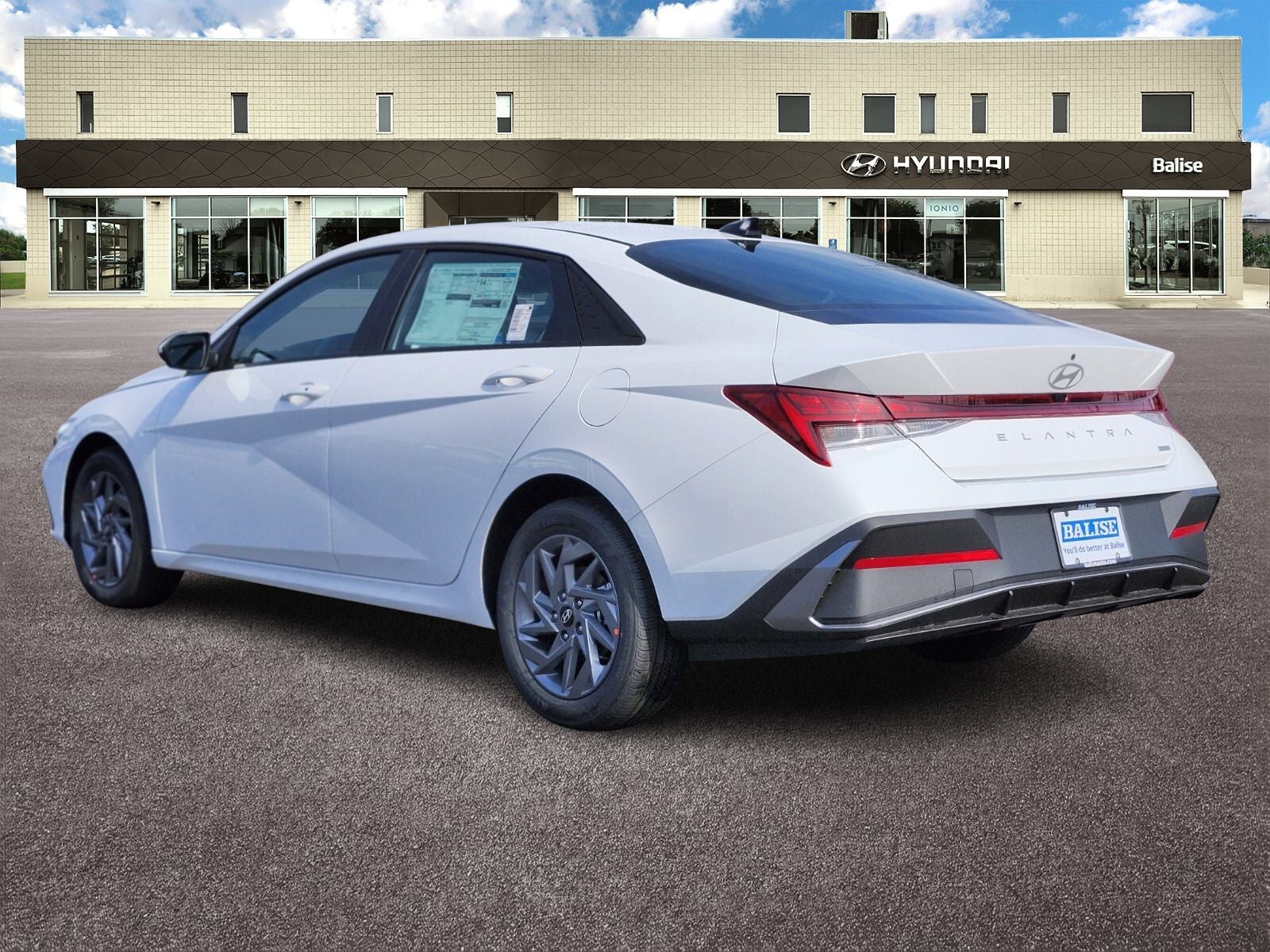2026 Hyundai Elantra Hybrid Blue
