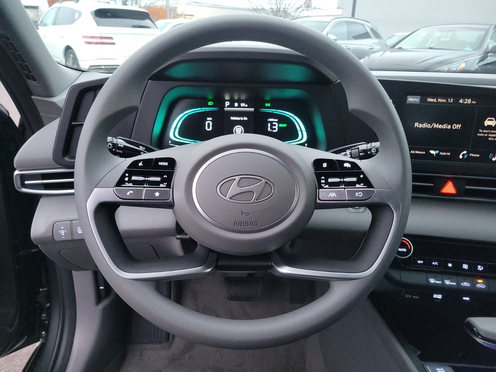 2026 Hyundai Elantra Hybrid Blue