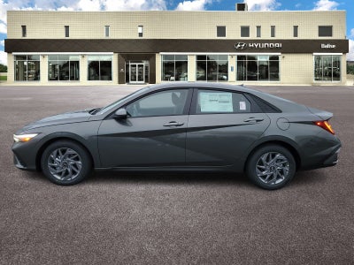 2026 Hyundai Elantra Hybrid Blue