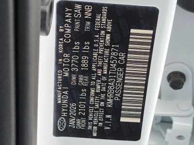 2026 Hyundai Venue SE
