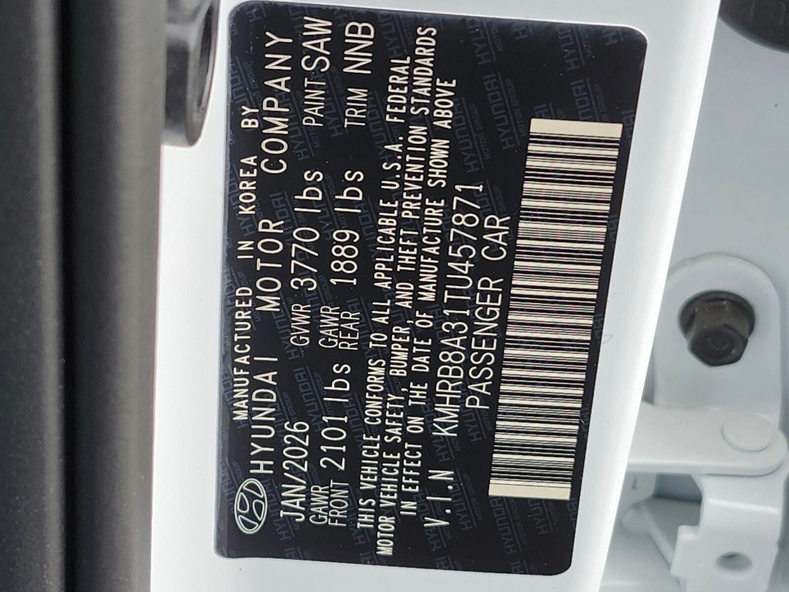 2026 Hyundai Venue SE