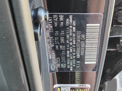 2026 Hyundai Venue SE