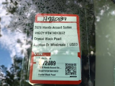 2026 Honda Accord Sedan LX