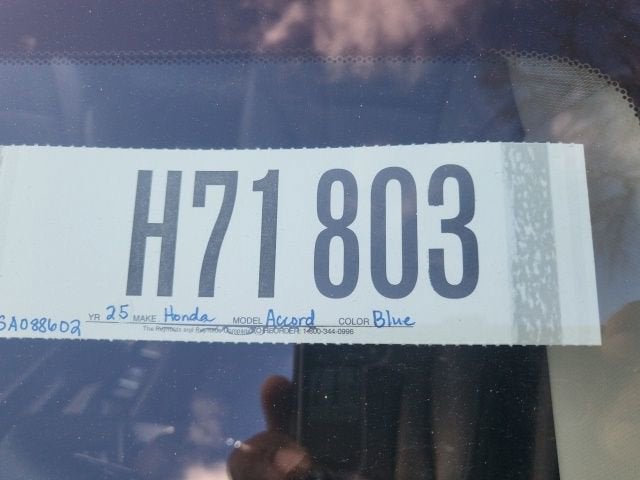 2025 Honda Accord Hybrid Touring