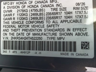 2026 Honda CR-V LX