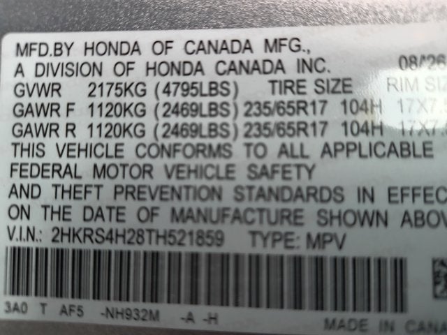 2026 Honda CR-V LX