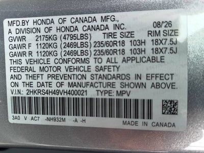 2027 Honda CR-V EX
