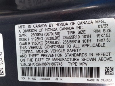 2023 Honda CR-V Hybrid Sport Touring