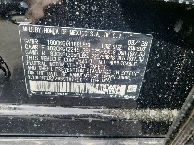 2026 Honda HR-V Sport