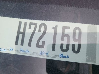 2026 Honda HR-V Sport