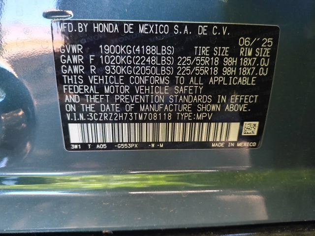 2026 Honda HR-V EX-L