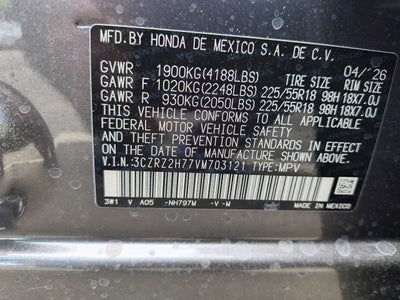 2027 Honda HR-V EX-L