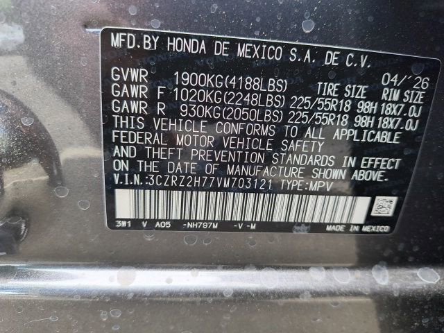 2027 Honda HR-V EX-L