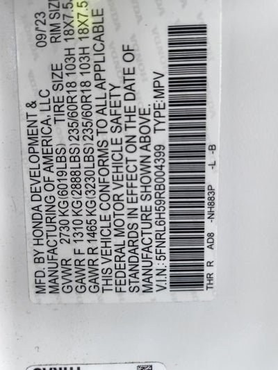2024 Honda Odyssey EX