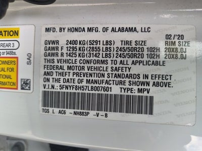 2020 Honda Passport EX-L
