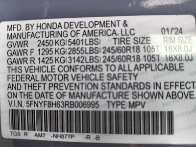 2024 Honda Passport TrailSport