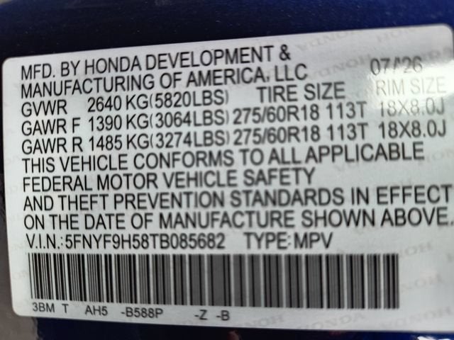 2026 Honda Passport TrailSport Blackout