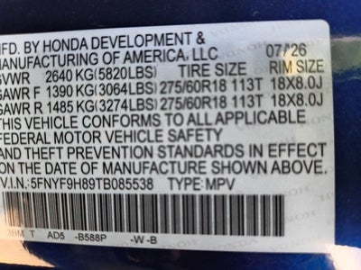 2026 Honda Passport TrailSport Elite
