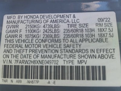 2022 Honda CR-V EX-L