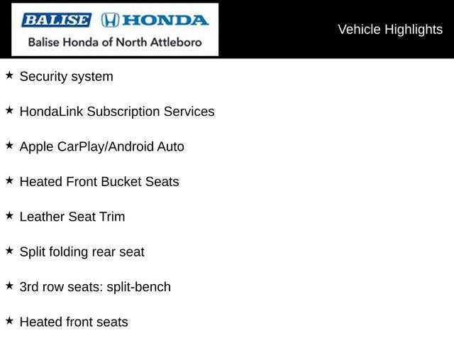 2025 Honda Pilot Touring
