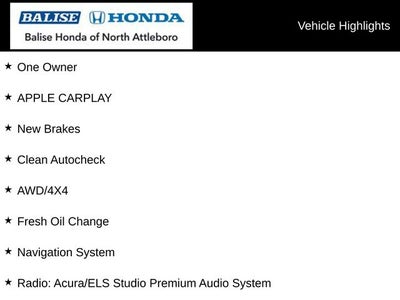 2018 Acura MDX 3.5L SH-AWD w/Advance Package