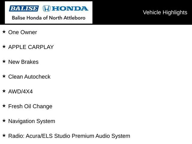 2018 Acura MDX 3.5L SH-AWD w/Advance Package