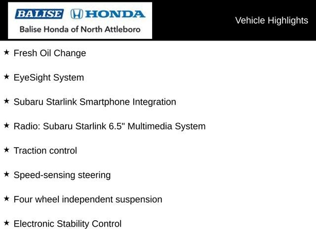 2019 Subaru Crosstrek 2.0i