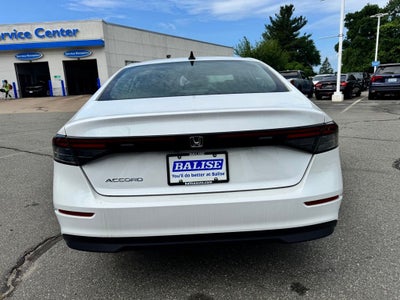 2025 Honda Accord Sedan SE