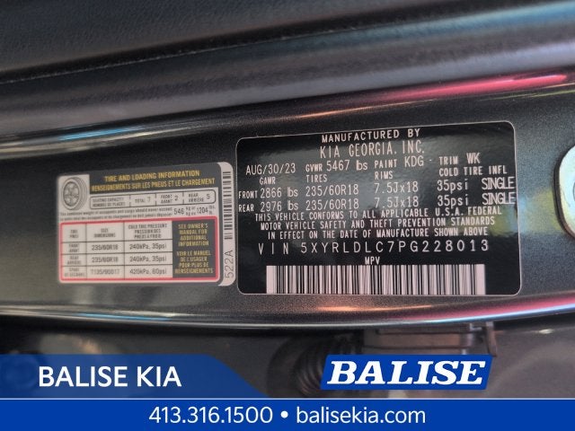 2023 Kia Sorento X-Line S
