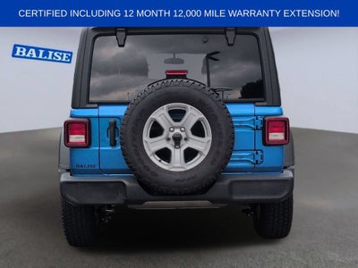 2022 Jeep Wrangler Unlimited Sport S 4x4