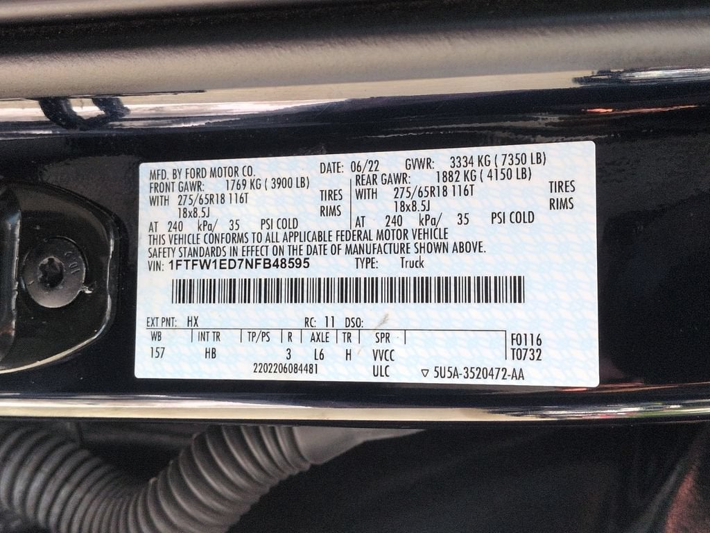 2022 Ford F-150 LARIAT
