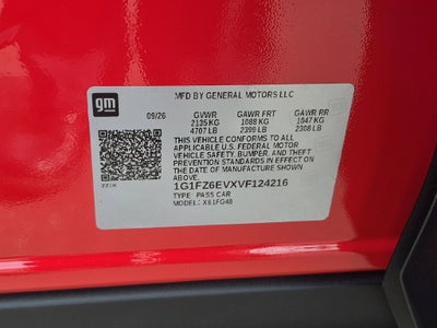 2027 Chevrolet Bolt RS
