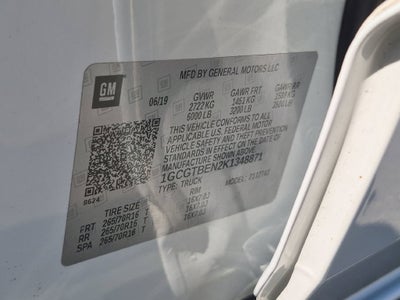 2019 Chevrolet Colorado 4WD Work Truck
