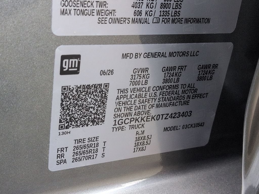 2026 Chevrolet Silverado 1500 LT (2FL)