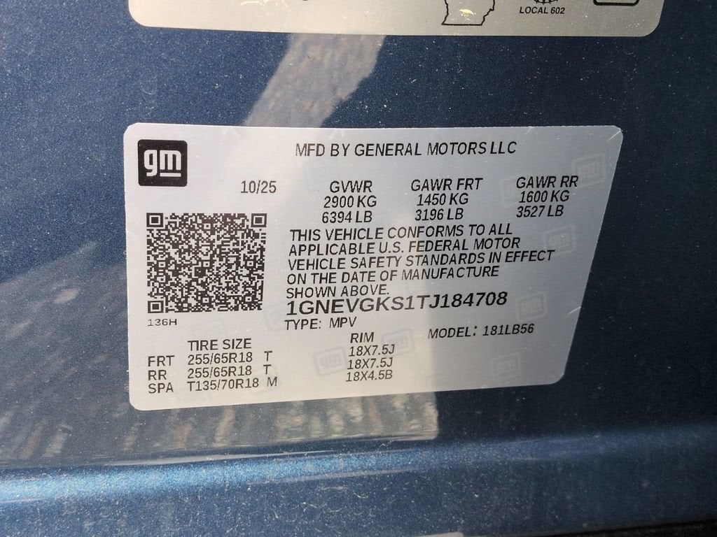 2026 Chevrolet Traverse LT