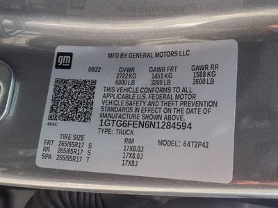 2022 GMC Canyon 4WD AT4 w/Leather