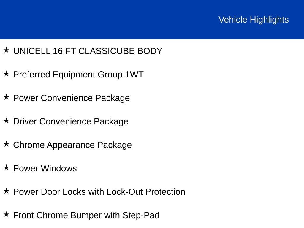2026 Chevrolet Express Cutaway 3500 1WT