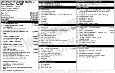 2026 Chevrolet Silverado 2500 HD LT