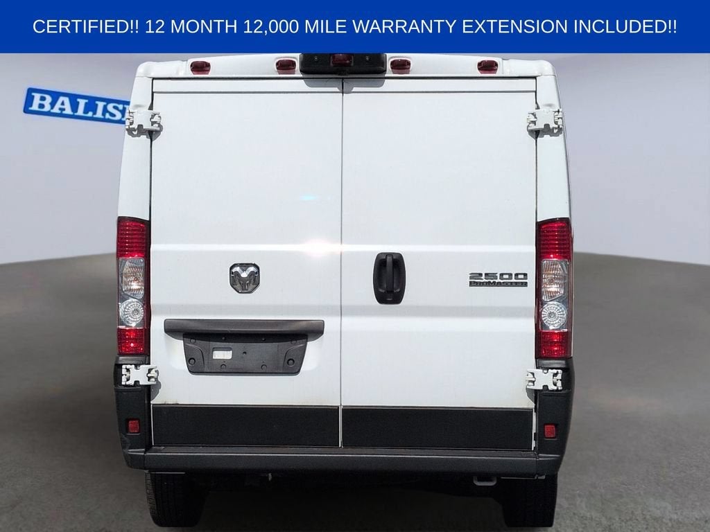 2025 RAM ProMaster Cargo Van Tradesman