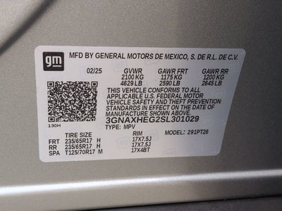 2025 Chevrolet Equinox LT