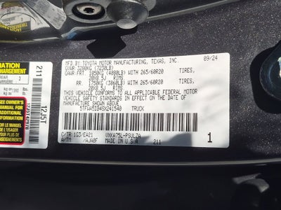 2025 Toyota Tundra 4WD Limited
