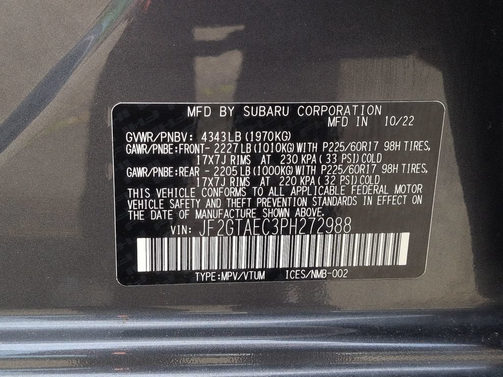 2023 Subaru Crosstrek Premium