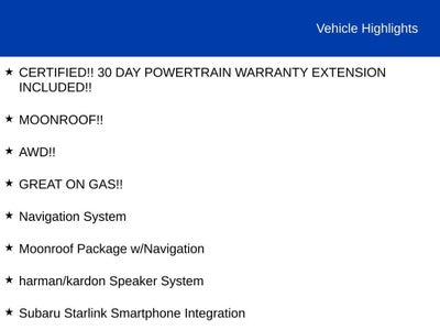 2019 Subaru Crosstrek 2.0i Limited