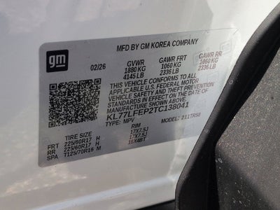 2026 Chevrolet Trax LS