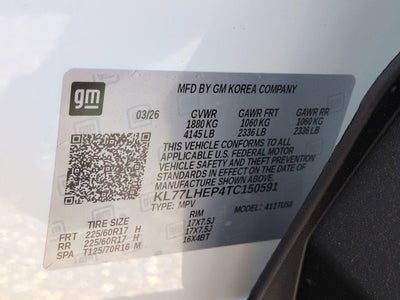 2026 Chevrolet Trax LT